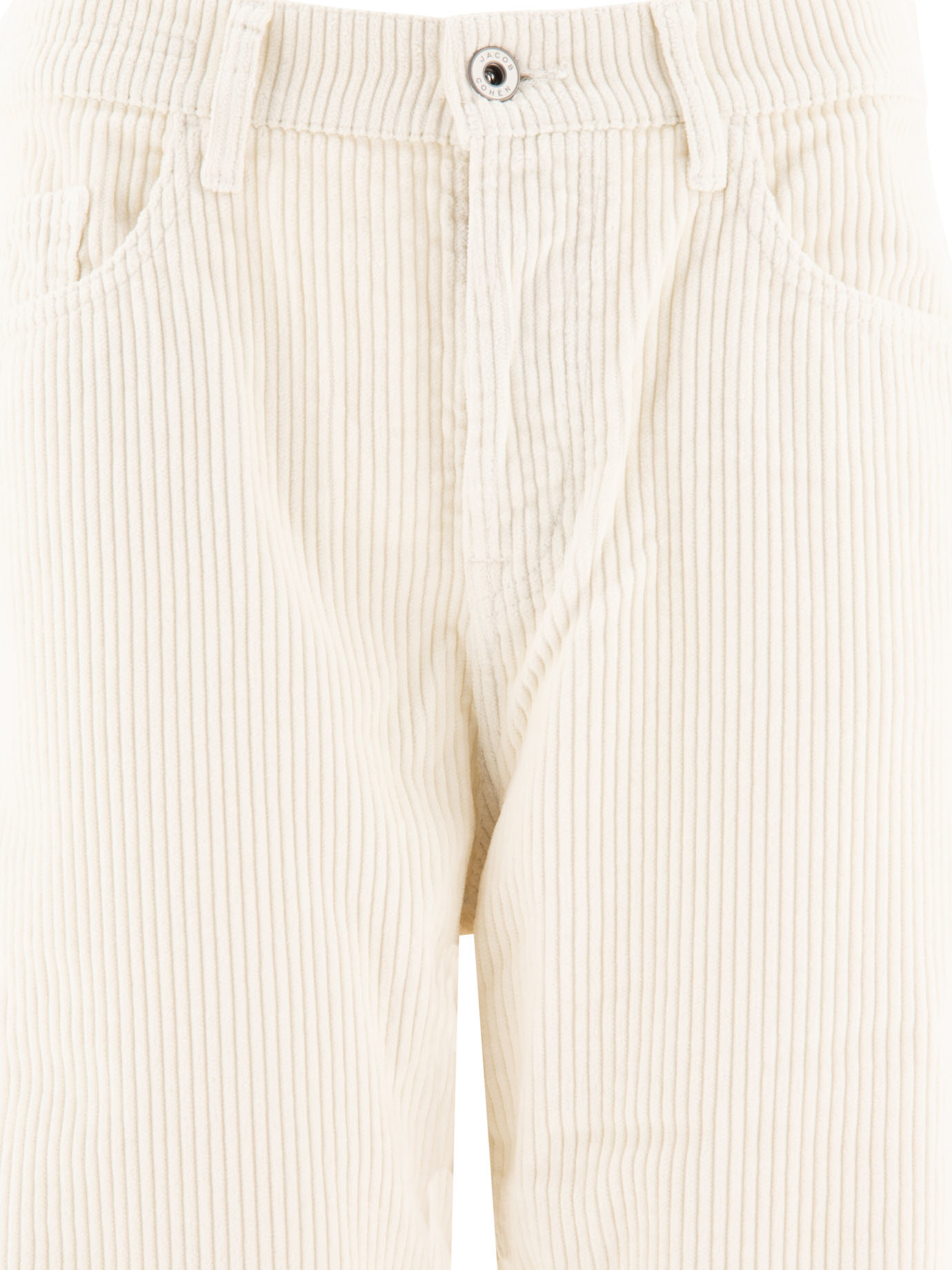 JACOB COHEN White Gigi Over corduroy trousers